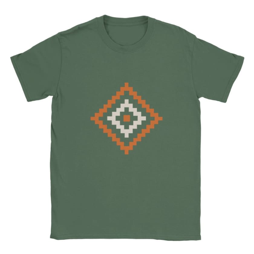 T-shirt berbère zouaka classique unisexe - Vert militaire / 