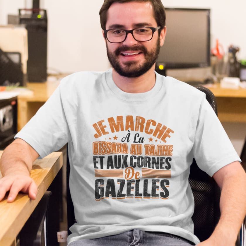 T-shirt bissara Maroc - Print Material