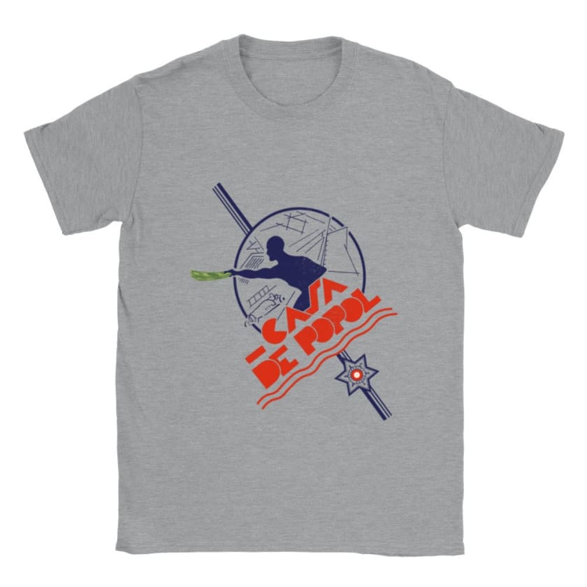 T shirt casa sport Maroc - Gris sports / S - Print Material