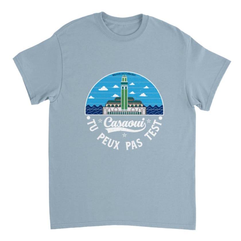 T-shirt Casablanca Maroc la grande mosquée Hassan 2 | Gelato