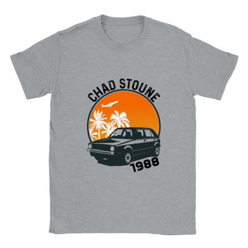 T-shirt Chad stoune Années 80 Maroc - Gris sports / S - 