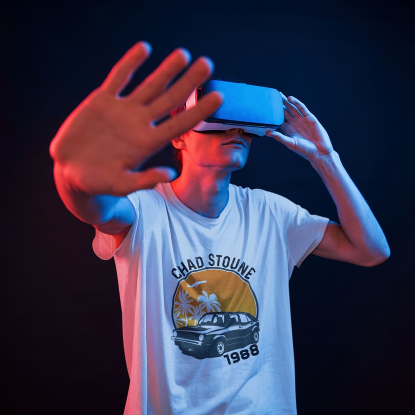 T-shirt Chad stoune Années 80 Maroc - Print Material