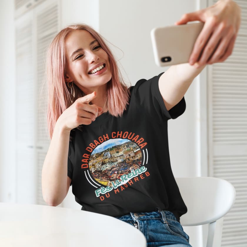 T-shirt Dar Dbagh Fès Tannerie Chouara - Print Material