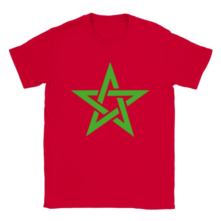 T-shirt Drapeau Maroc unisexe | Gelato