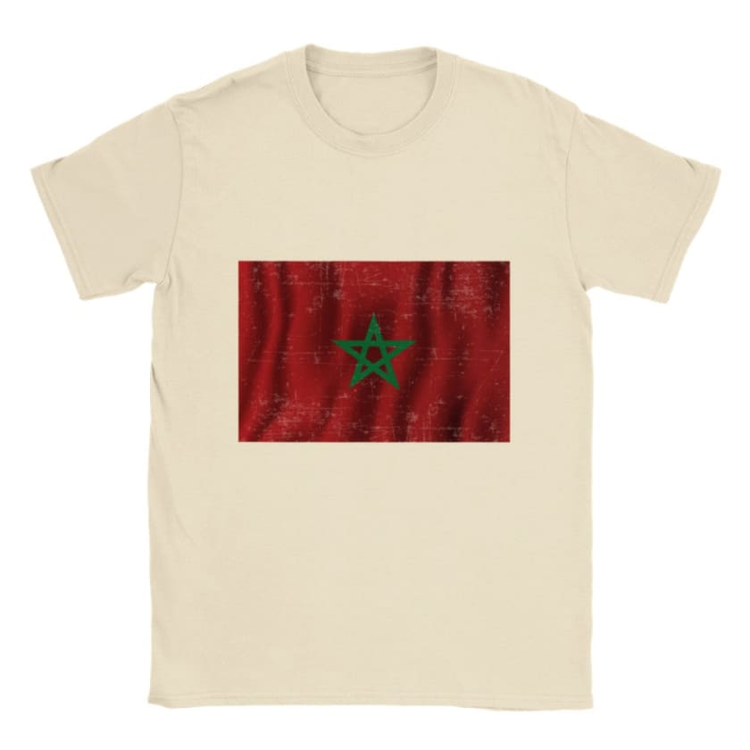 T-shirt drapeau Marocain vive le Maroc | Gelato