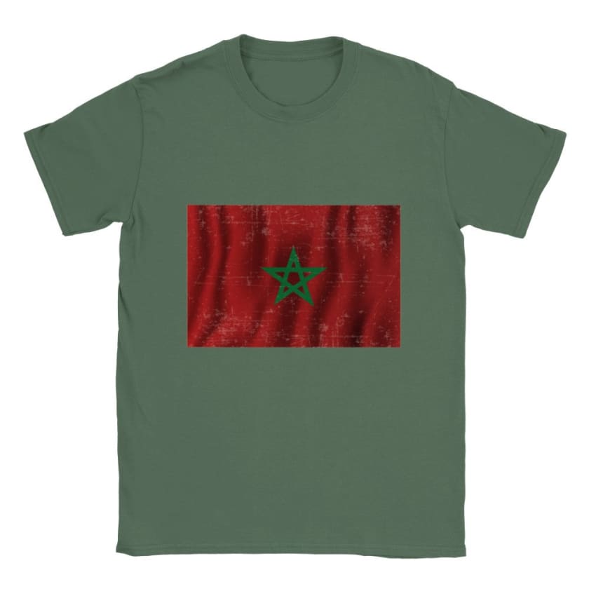 T-shirt drapeau Marocain vive le Maroc | Gelato