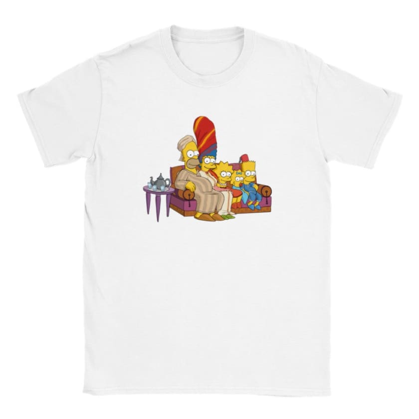 T-shirt famille cartoon à la marocaine unisexe | Gelato