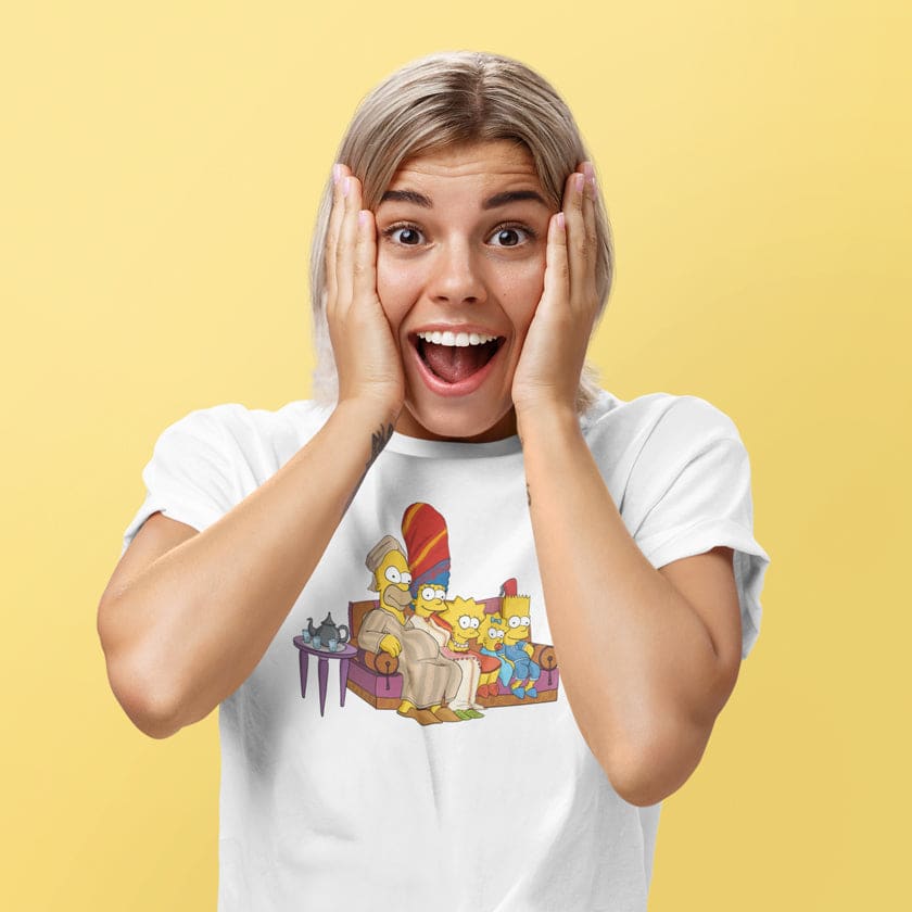 famille-simpson-MAROCO-personalisation-tshirt