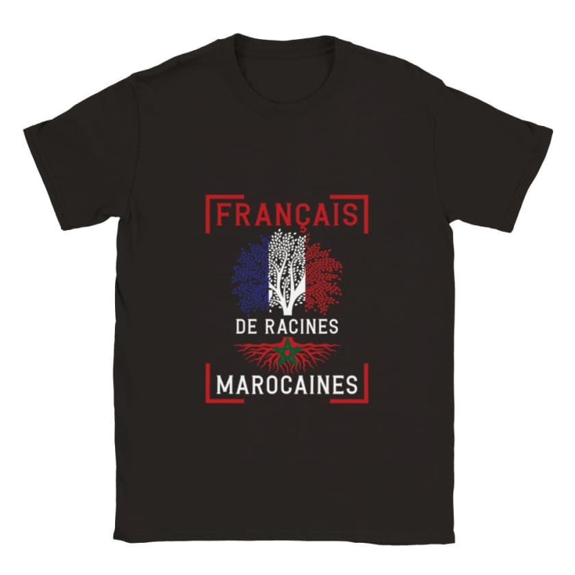 T-shirt Français de racines marocaines unisexe - Print 