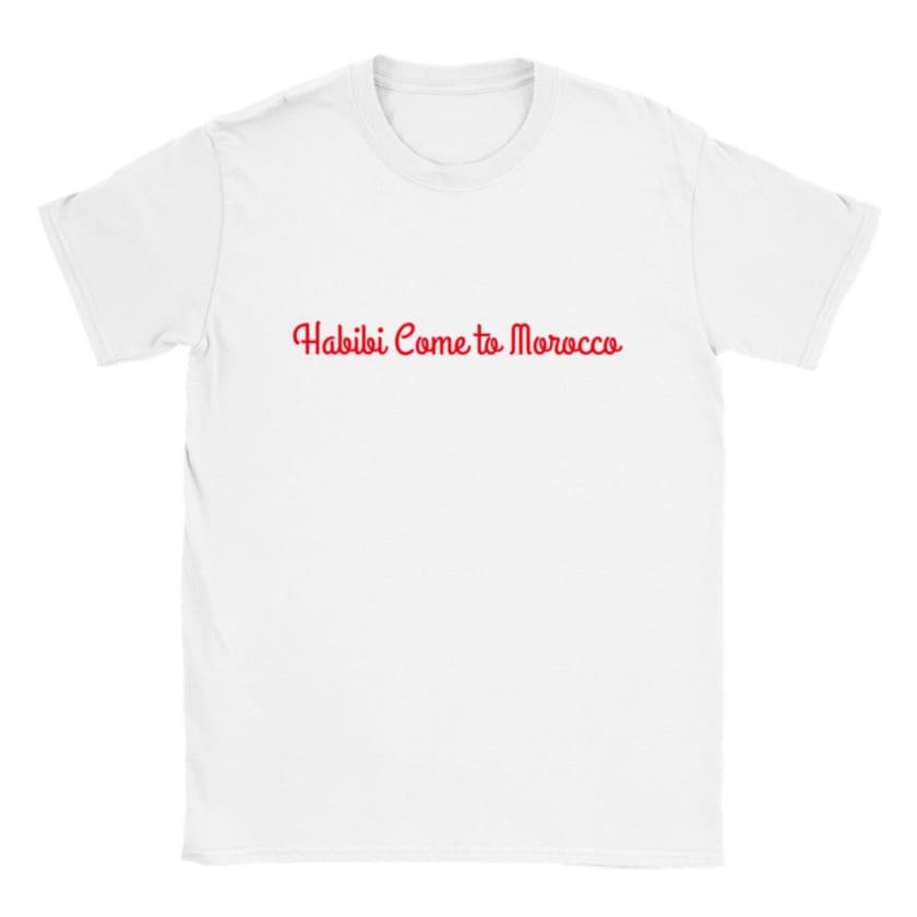 T-shirt Habibi Come to Morocco unisexe | Gelato