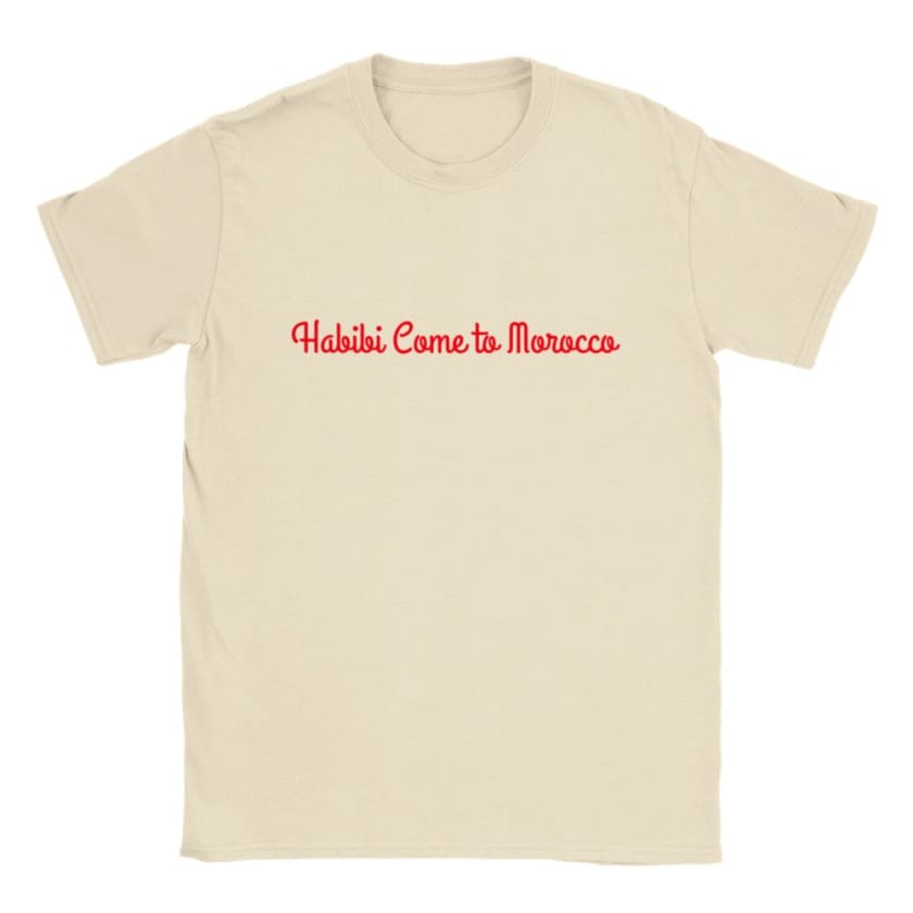 T-shirt Habibi Come to Morocco unisexe | Gelato