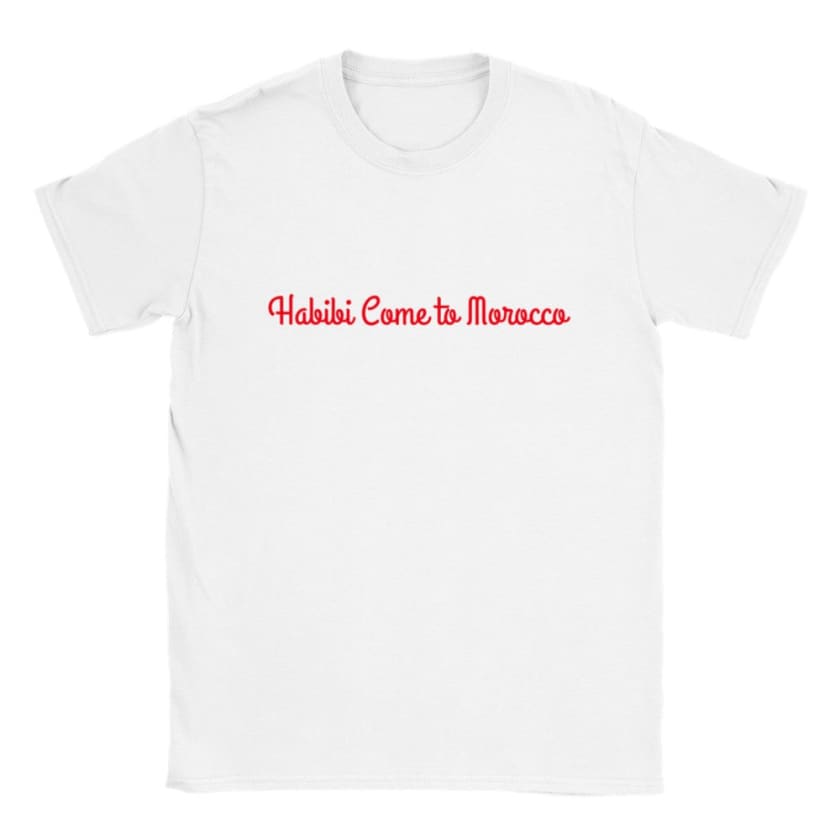 T-shirt Habibi Come to Morocco unisexe | Gelato