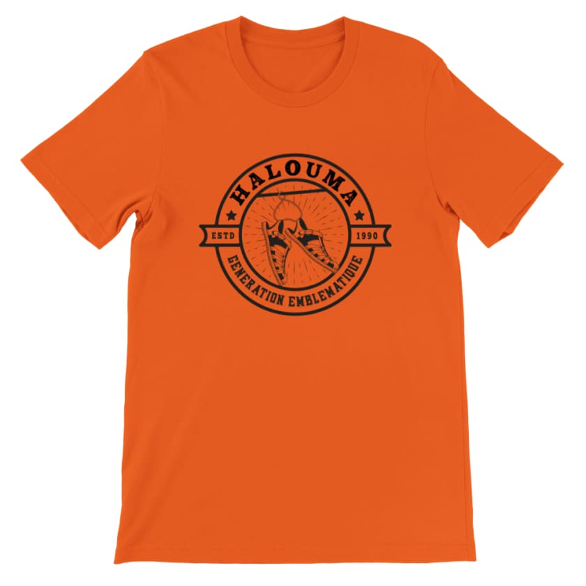 T-shirt Halouma unisexe - Orange / S - Print Material