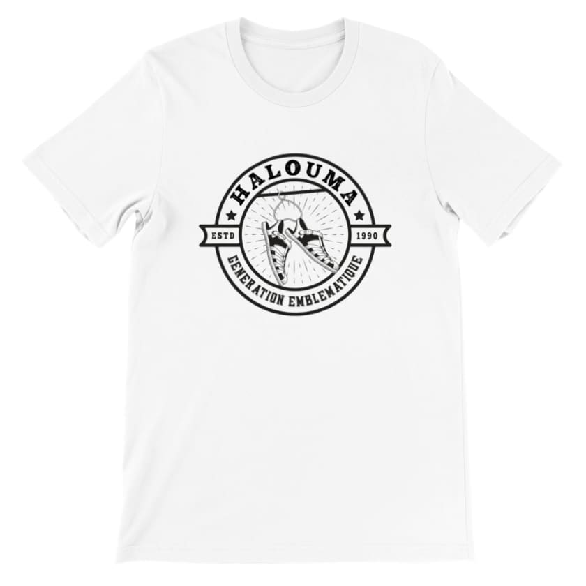 T-shirt Halouma unisexe - gold / S - Print Material