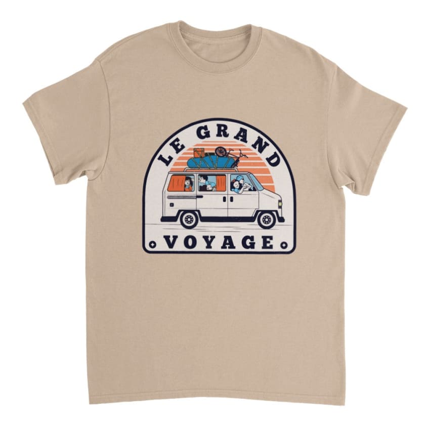 T-shirt le grand voyage nostalgie bled | Gelato