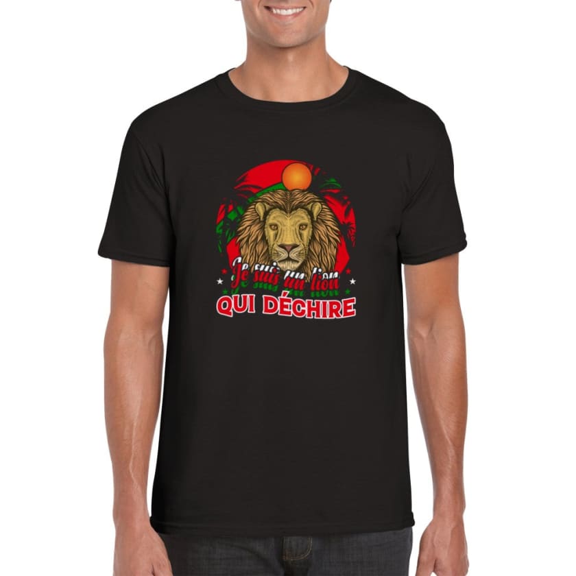 T-shirt Lions de l’Atlas Maroc - Print Material