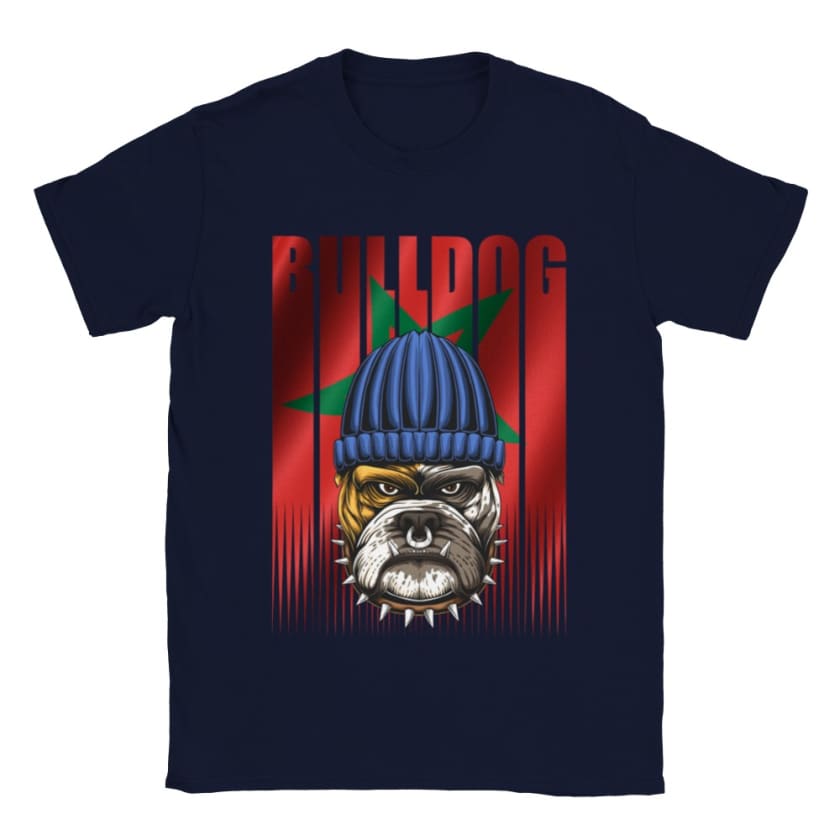 T-shirt Maroc chien Bulldog Marocain | Gelato