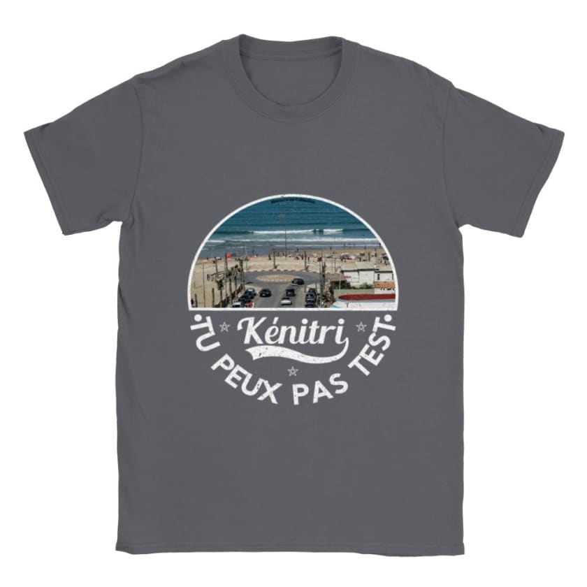 T-shirt Maroc Kénitra plage Mehdia Kénitri tu peux pas test