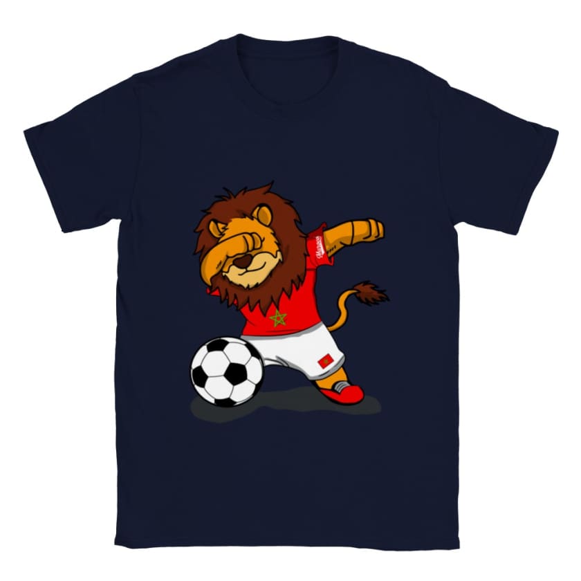 T-shirt Maroc lion dansant Maillot de football marocain |