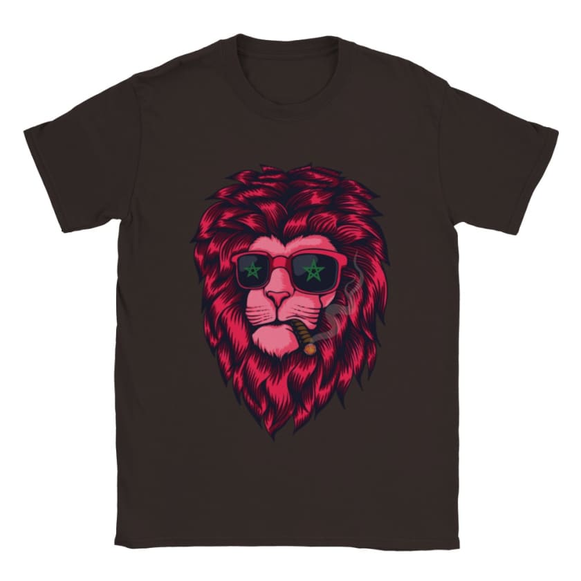 T-shirt Maroc Lion Marocain avec lunettes | Gelato