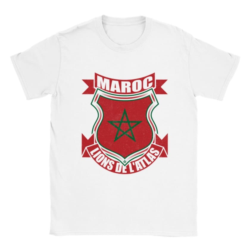 T-shirt Maroc lions de l’atlas unisexe | Gelato