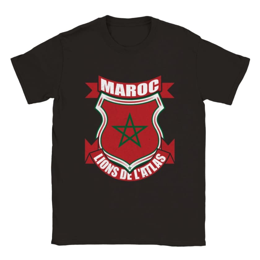 T-shirt Maroc lions de l’atlas unisexe | Gelato