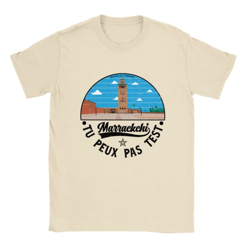 T-shirt Maroc Marrackech Koutoubia | Gelato