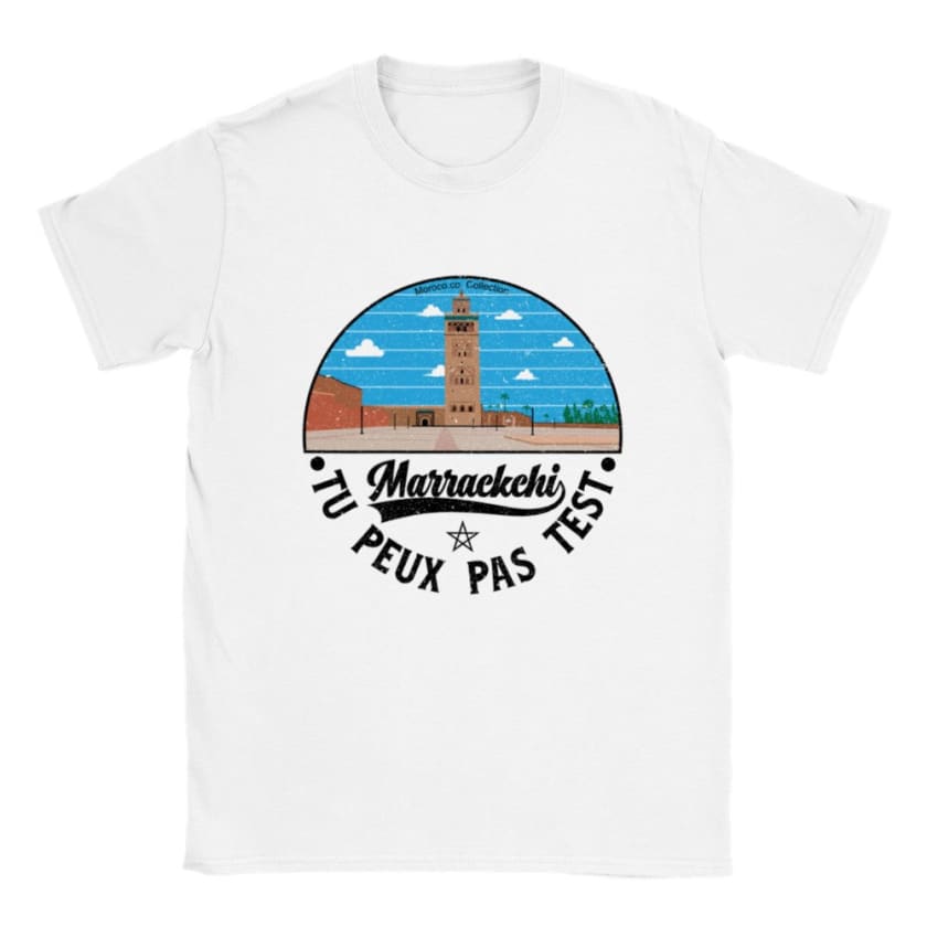 T-shirt Maroc Marrackech Koutoubia | Gelato