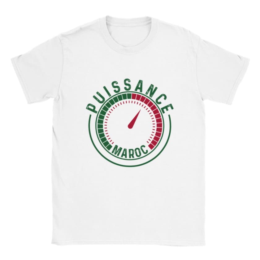 T-shirt Maroc Puissance Maroc | Gelato