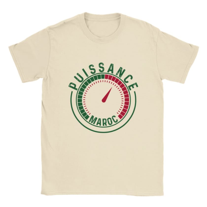 T-shirt Maroc Puissance Maroc | Gelato