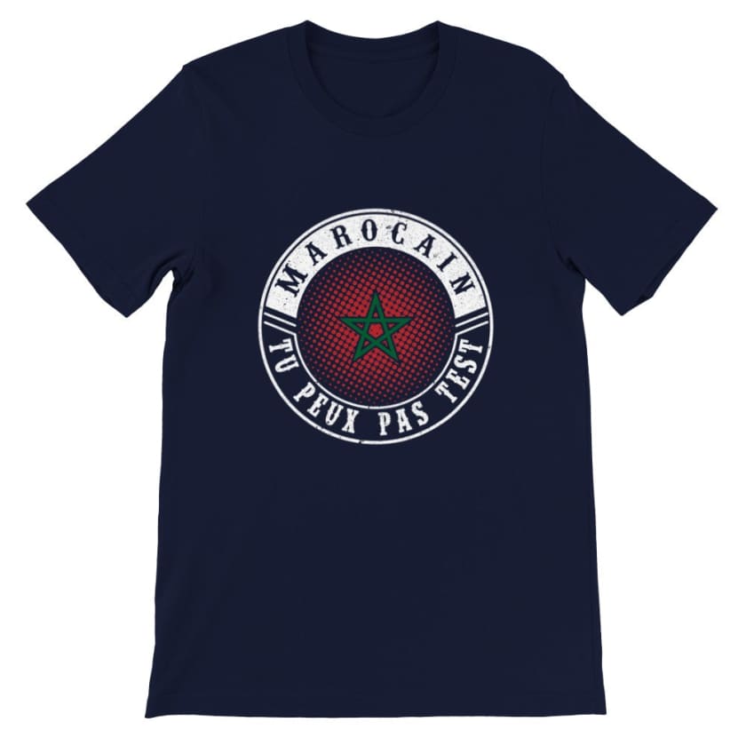 T-shirt Marocain tu peux pas test | Gelato