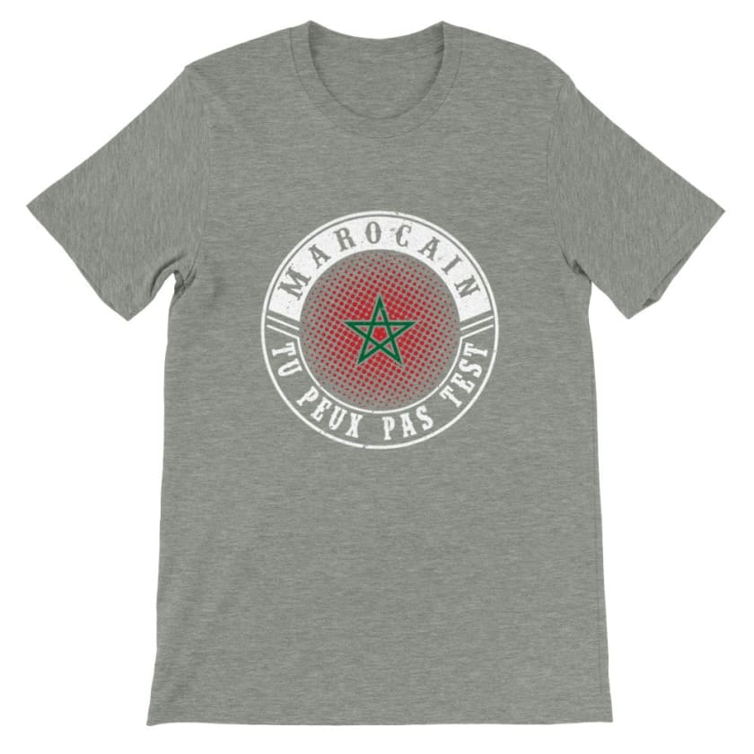 T-shirt Marocain tu peux pas test | Gelato