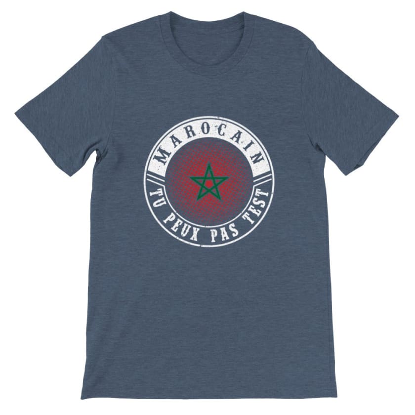 T-shirt Marocain tu peux pas test | Gelato