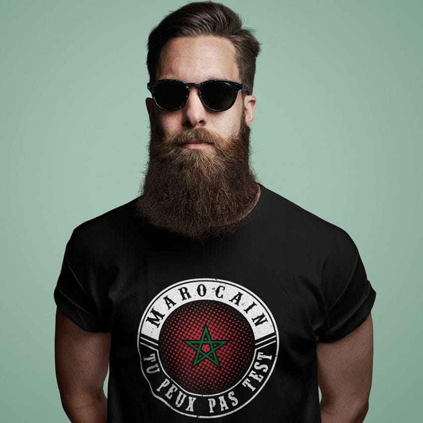 T-shirt Marocain tu peux pas test | Gelato