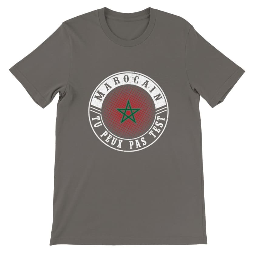 T-shirt Marocain tu peux pas test | Gelato