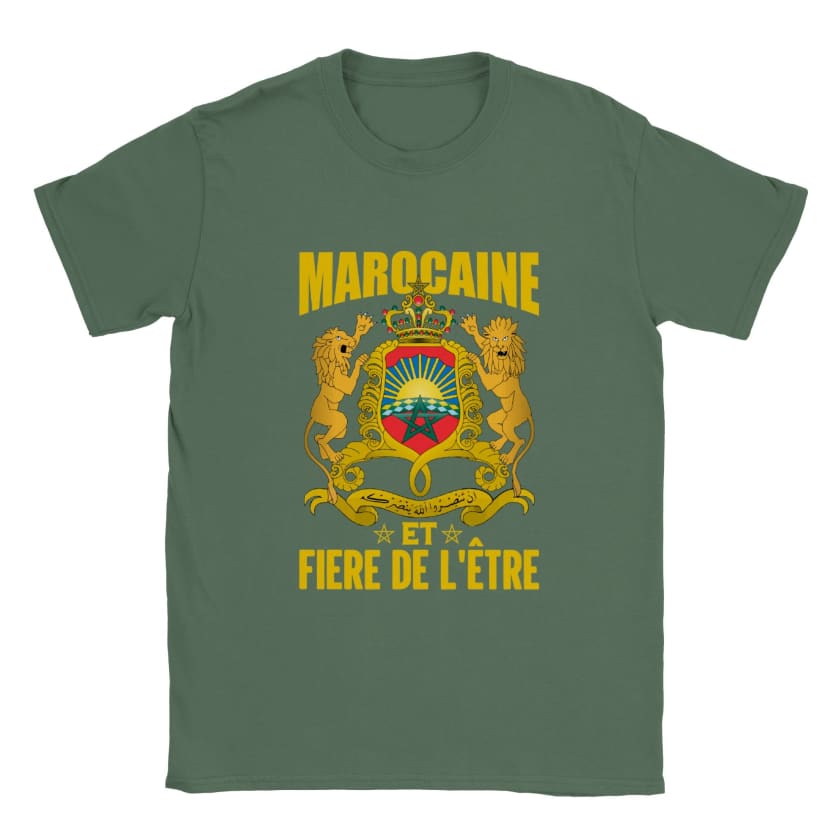 T-shirt Marocaine et fière de l’être | Gelato