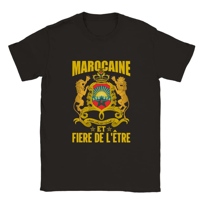 T-shirt Marocaine et fière de l’être | Gelato