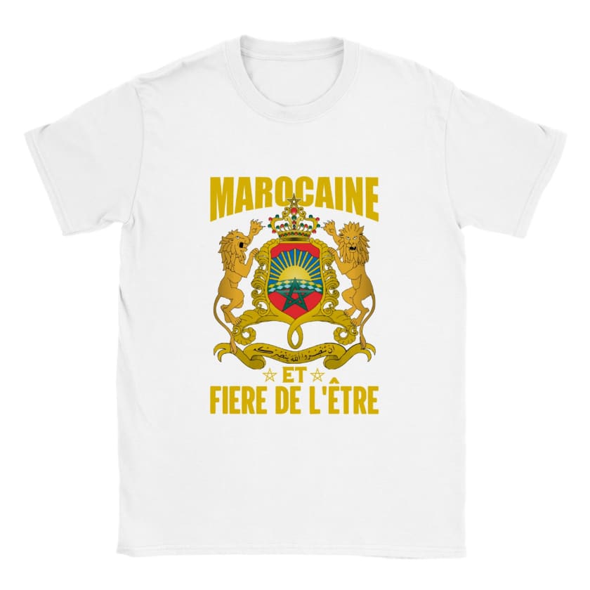 T-shirt Marocaine et fière de l’être | Gelato