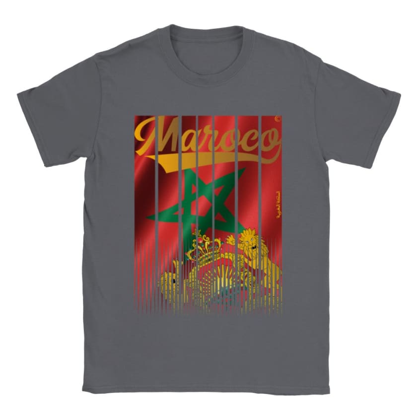 T-shirt Maroco drapeau Marocain logo Marque Maroco.co |
