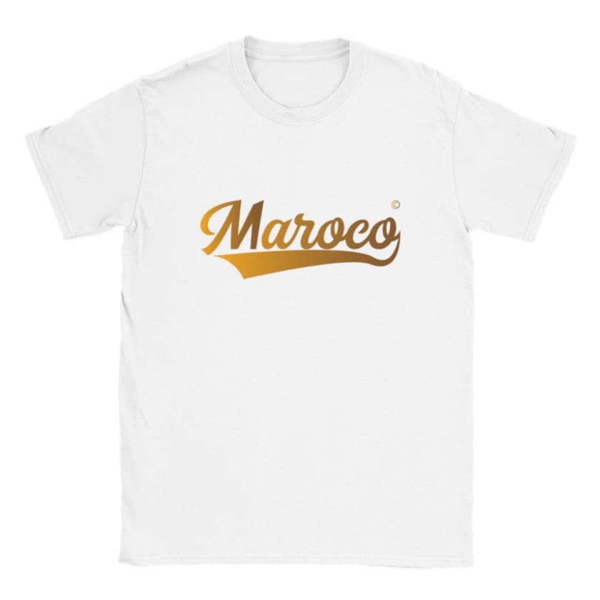 T-shirt Maroco la marque - Blanc / S - Print Material