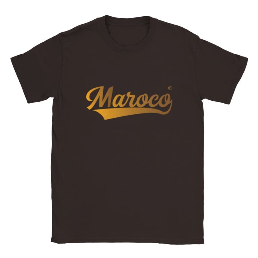 T-shirt Maroco la marque - Chocolat-noir / S - Print 