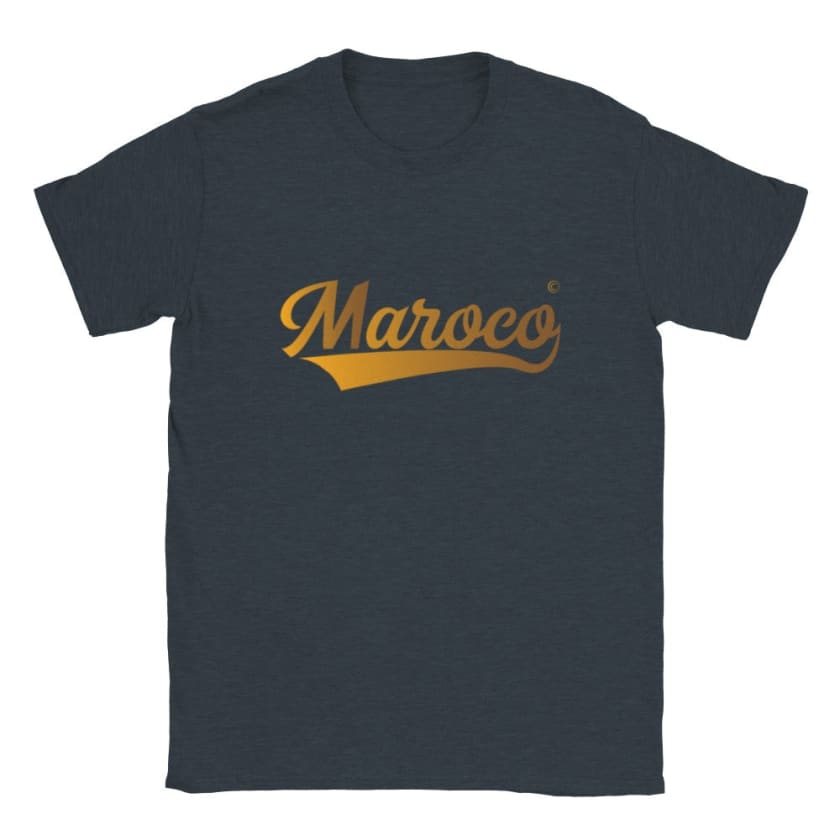 T-shirt Maroco la marque - Bleu Marine bruyère / S - Print 