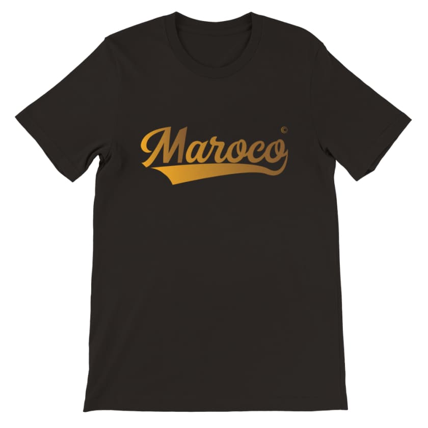 T shirt Maroco marque - Noir / S - Print Material
