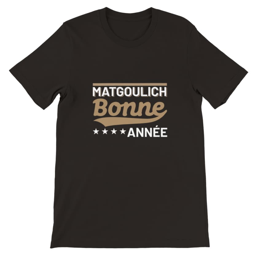 T-shirt Matgoulich Bonne année - Print Material