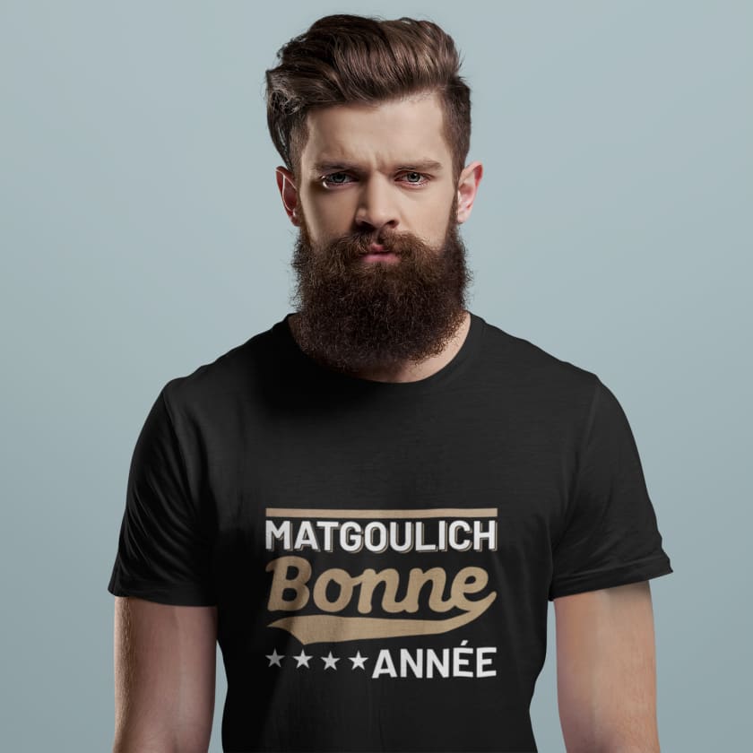 T-shirt Matgoulich Bonne année | Gelato