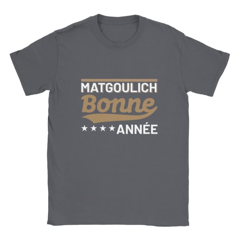 T-shirt matgoulich bonne année ما تقوليش بوناني - Charbon / 