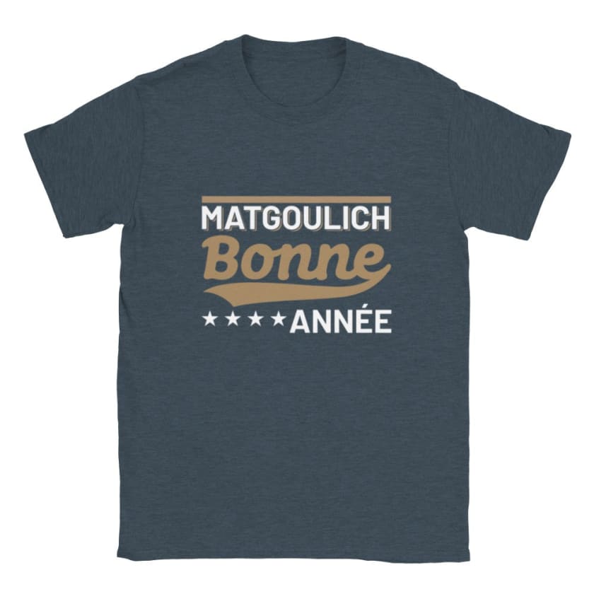 T-shirt matgoulich bonne année ما تقوليش بوناني - dark 