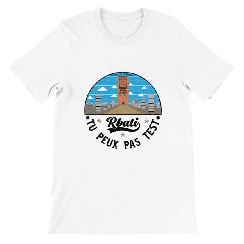 T-shirt Monument Rabat tour Hassan | Gelato