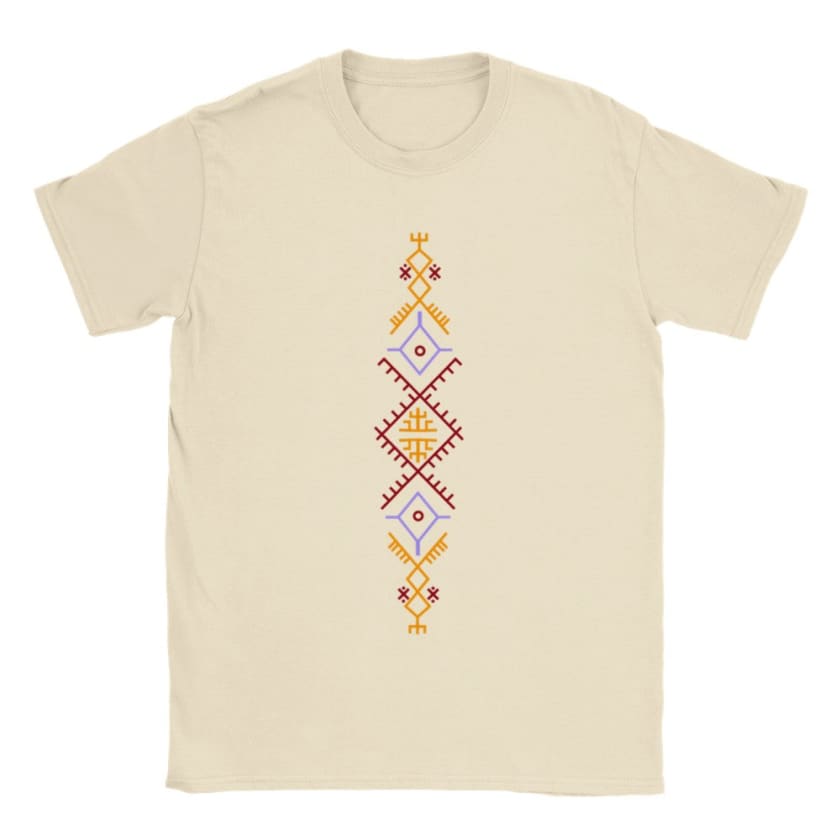 T-shirt Motif Berbère Maroc - Naturel / S - Print Material