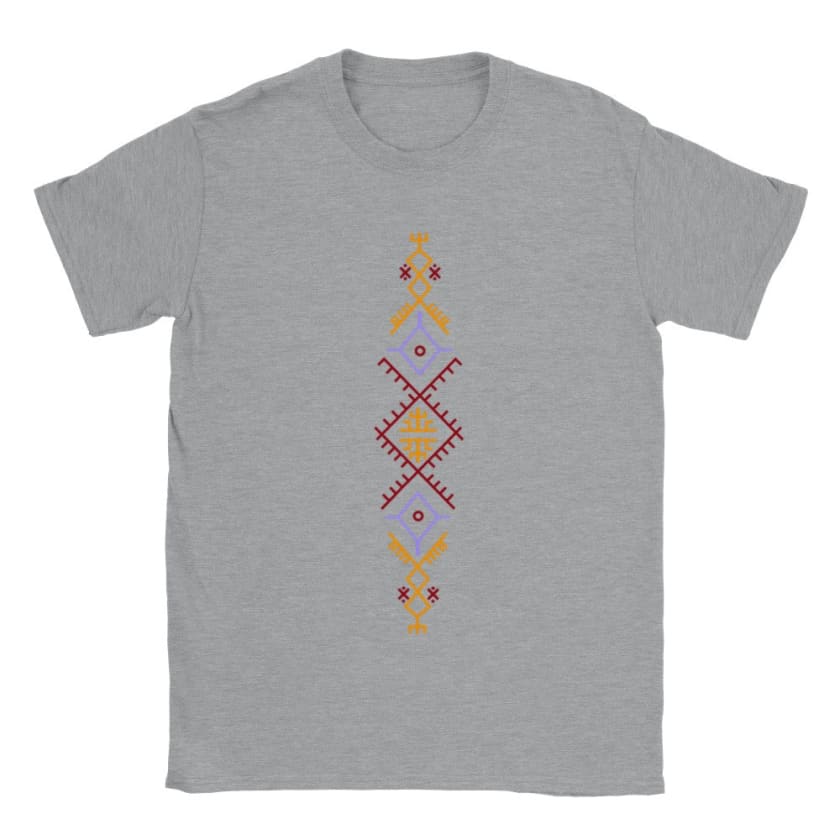 T-shirt Motif Berbère Maroc - Gris sports / S - Print 